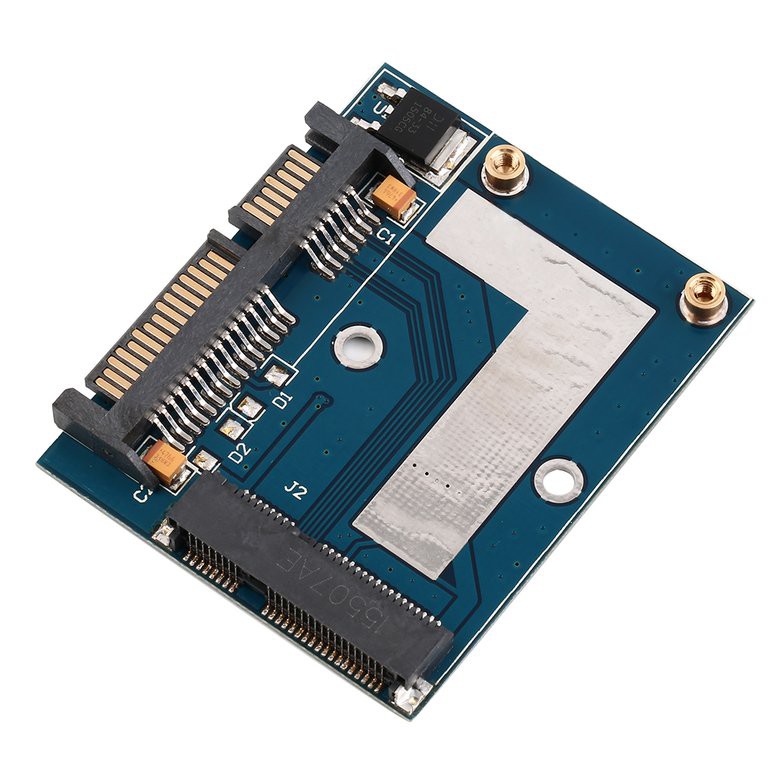Mini PCI-e MSATA To 2.5" SATA Adapter Converter Card Module Blue Board | BigBuy360 - bigbuy360.vn