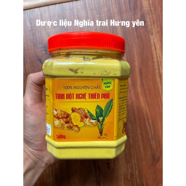 500gr Tinh bột nghệ nguyên chất nhà làm_ làng Dược liệu Nghĩa trai Hưng yên. Phong Sơn Shop