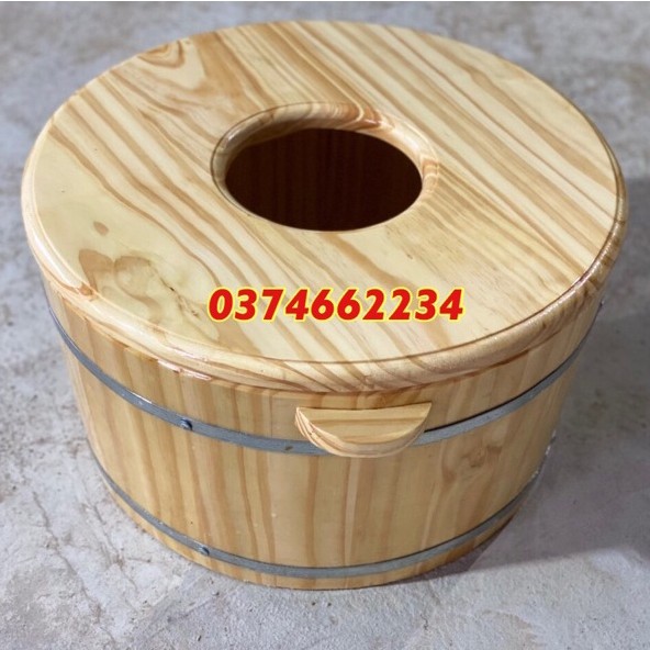 Chậu gỗ ngâm mông, chậu gỗ xông phụ khoa