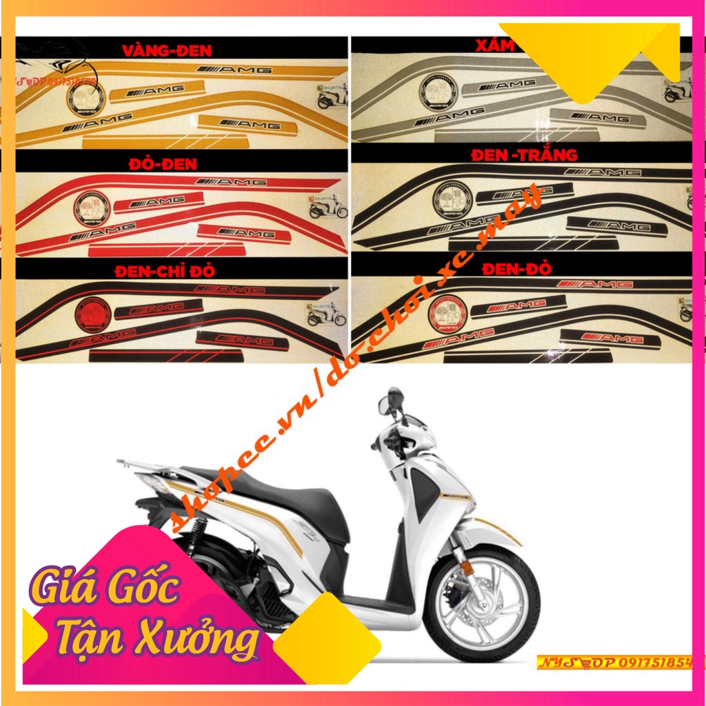 Tem chỉ AMG cho SH 2010-2019 (Ảnh Sp thật)