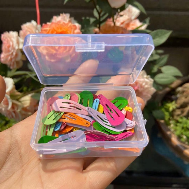 Hộp kẹp tóc mix cho bé