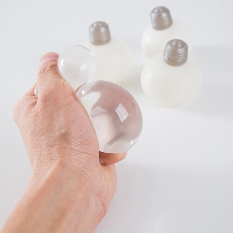 Squishy Gudetama hình cái Bóng Đèn Nhiều Màu độc đáo dễ thương bóp xả stress hiệu quả