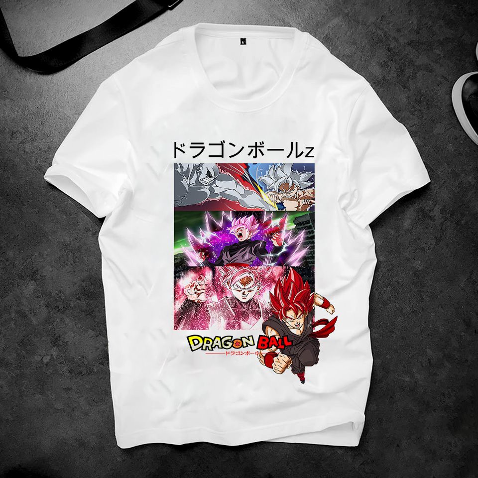 Áo thun form rộng unisex hình GoKu chất vải đẹp2019ts745