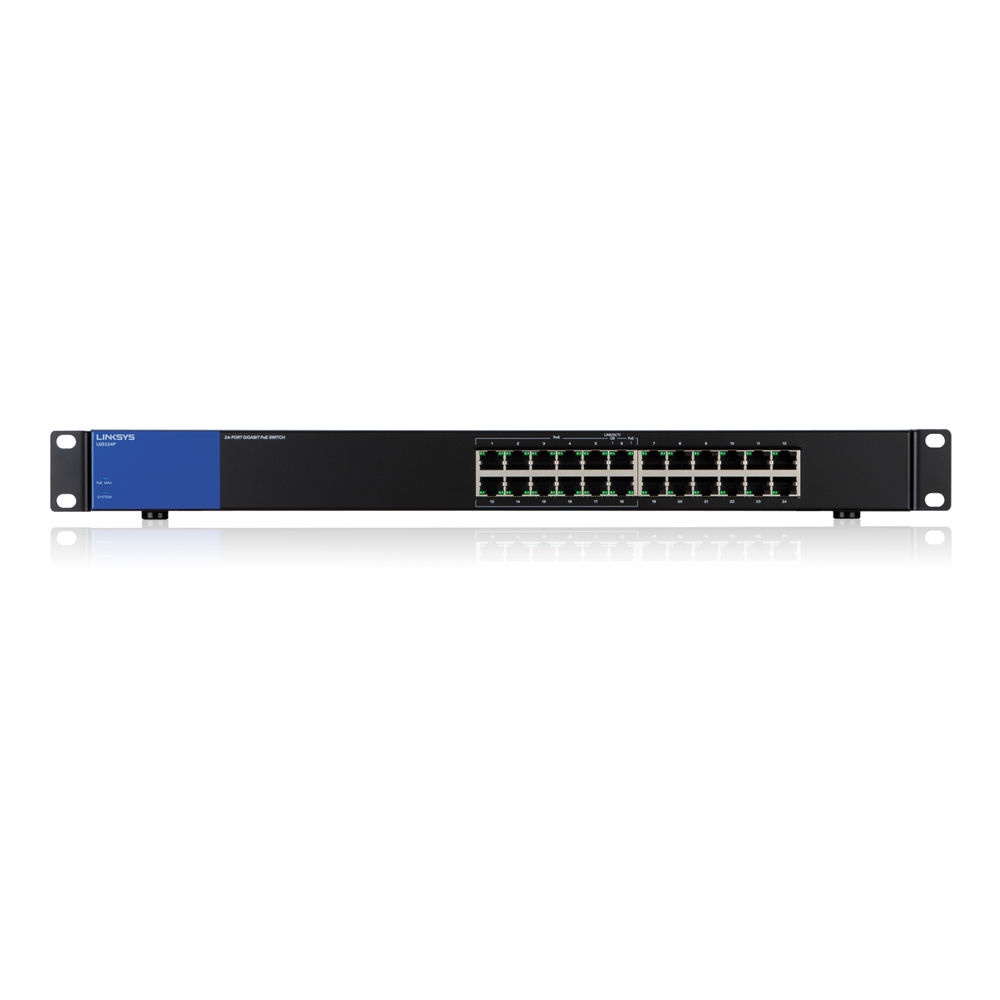 Thiết bị chia mạng Linksys LGS124 24 Cổng Gigabit (Chính Hãng Linksys Việt Nam)