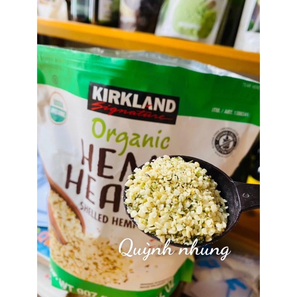 Hạt gai hữu cơ Kirkland Organic 907gam