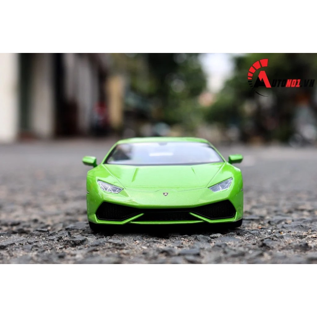 XE MÔ HÌNH LAMBORGHINI HURACAN LP610-4 GREEN 1:24 WELLY 2070