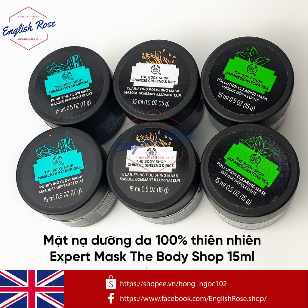Mặt nạ The Body Shop Expert Mask Mini Size 15ml