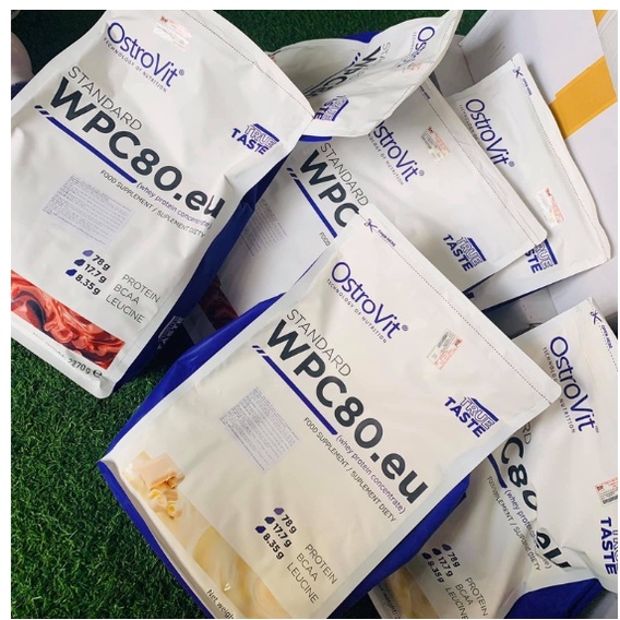 [Chính hãng] Ostrovit Whey WPC80 - Whey Protein Sữa Tăng Cơ Bắp giá sinh viên (2.27 kg)