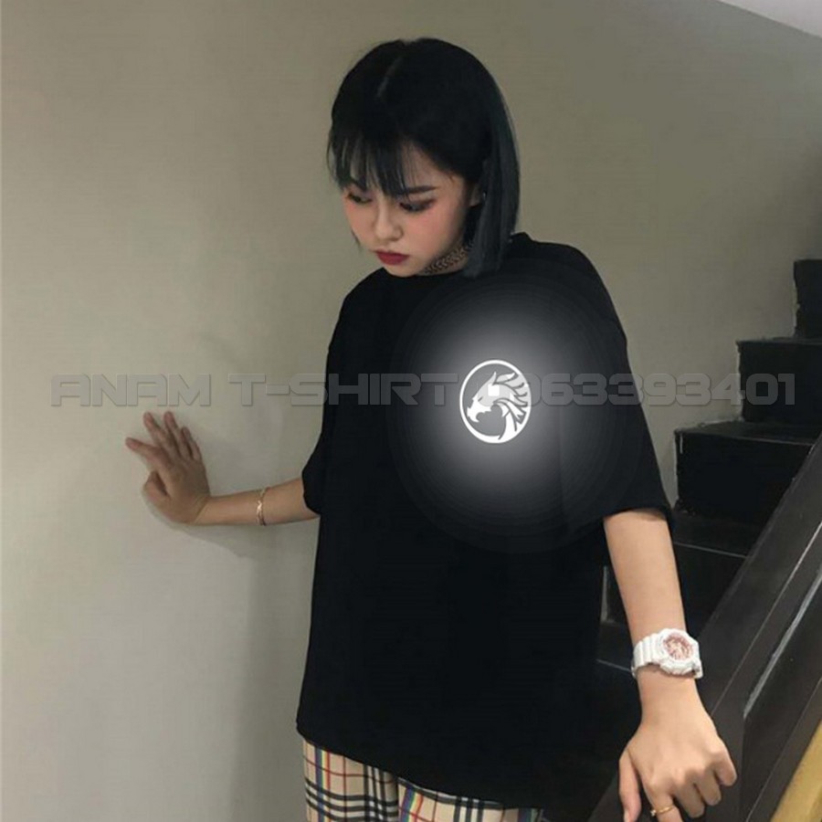 (CÓ VIDEO)ÁO THUN PHẢN QUANG TAY LỠ NAM NỮ RỒNG 3 ĐẦU