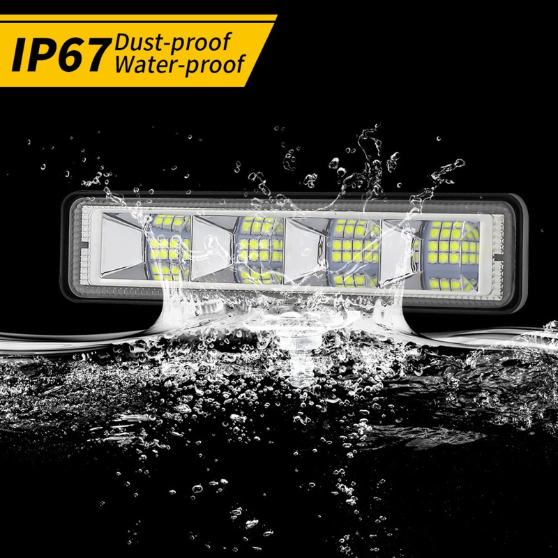 Đèn LED Khối Lập Phương 72W 6500K Ánh Sáng Trắng Cho Xe Tải