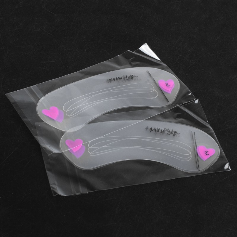 (Hàng Mới Về) Set 6 Khuôn Kẻ Lông Mày Trang Điểm Tiện Dụng | BigBuy360 - bigbuy360.vn