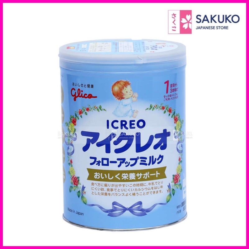 Sữa Công Thức GLICO Cho Bé Số 9 Nội Địa Nhật Bản (820g) - SAKUKO