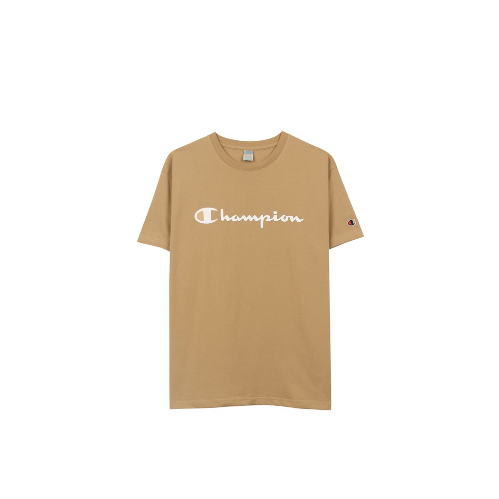 ÁO THUN CHAMPION BIG LOGO CHỮ IN MÀU TAN