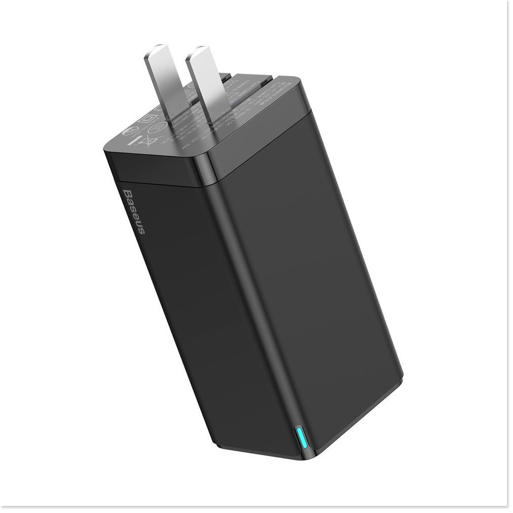 Củ Sạc Nhanh 65W Baseus GaN 2 Pro Sạc Đa Năng Cho Laptop Macbook iPad iPhone Samsung HÀNG NHẬP KHẨU