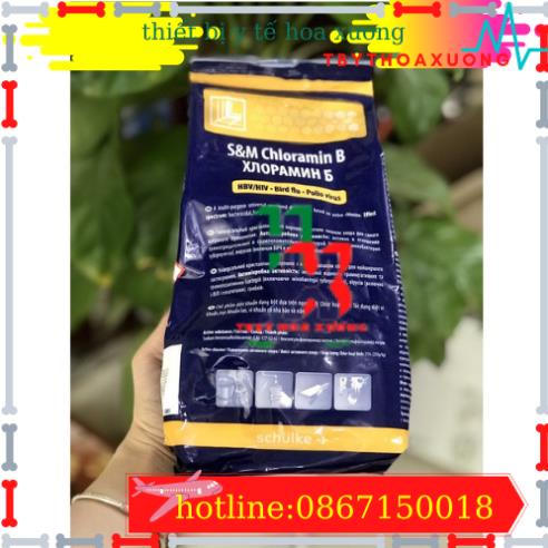 Cloramin B Diệt Khuẩn Khử Trùng Cộng Hòa Séc Túi 1kg Hàng Chính Hãng