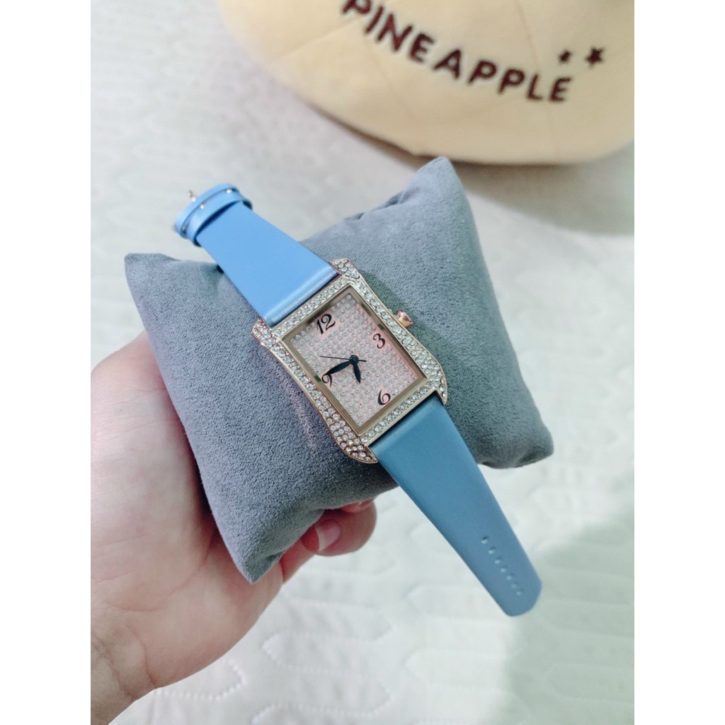 Đồng hồ Nữ hiệu apat.ex philip.pe mặt chữ nhật đính đá đẳng cấp quý phái | BigBuy360 - bigbuy360.vn