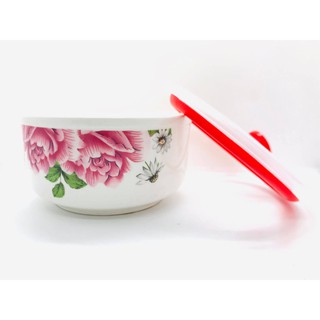 Thố sứ đựng thực phẩm size to 1L(QUÀ TẶNG TỪ DUTCH LADY)