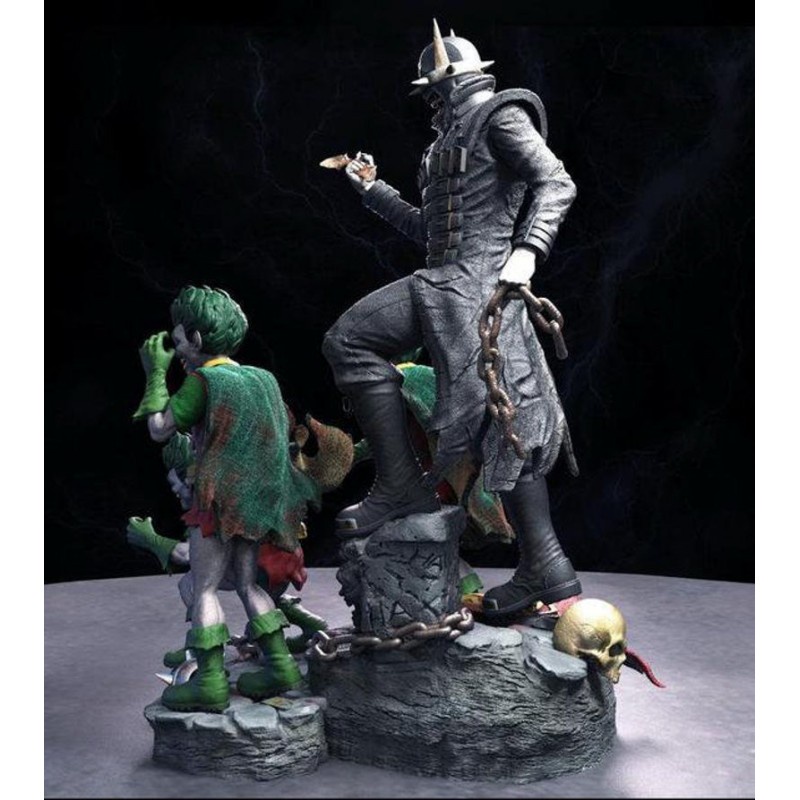 File in 3D Batman who Laughs Diorama