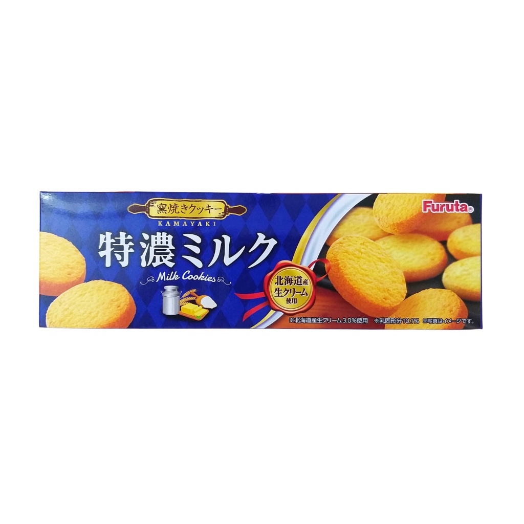 Bánh quy Furuta Milk Cookies đủ vị