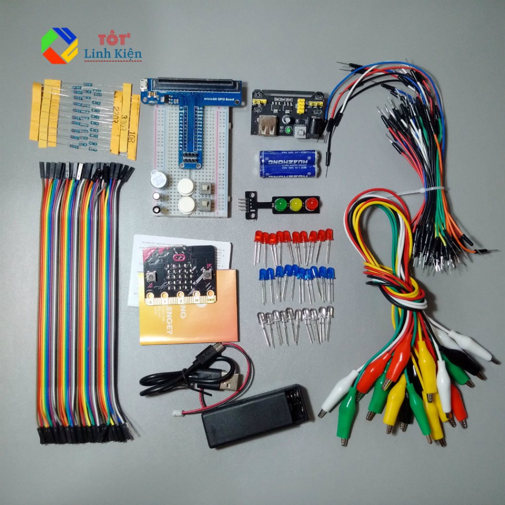 Bộ Microbit Starter KIT - Bộ thực hành bbc micro:bit đa năng