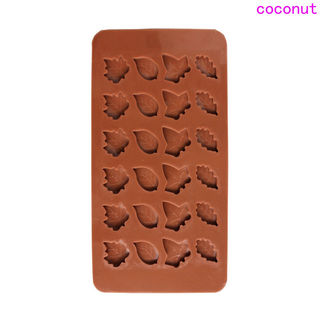 Khuôn Silicon Làm Bánh Đa Năng Tạo Hình Chiếc Lá Sáng Tạo