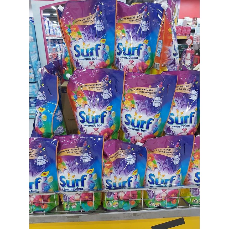 Nước giặt Surf Túi Nước hoa 3.1KG