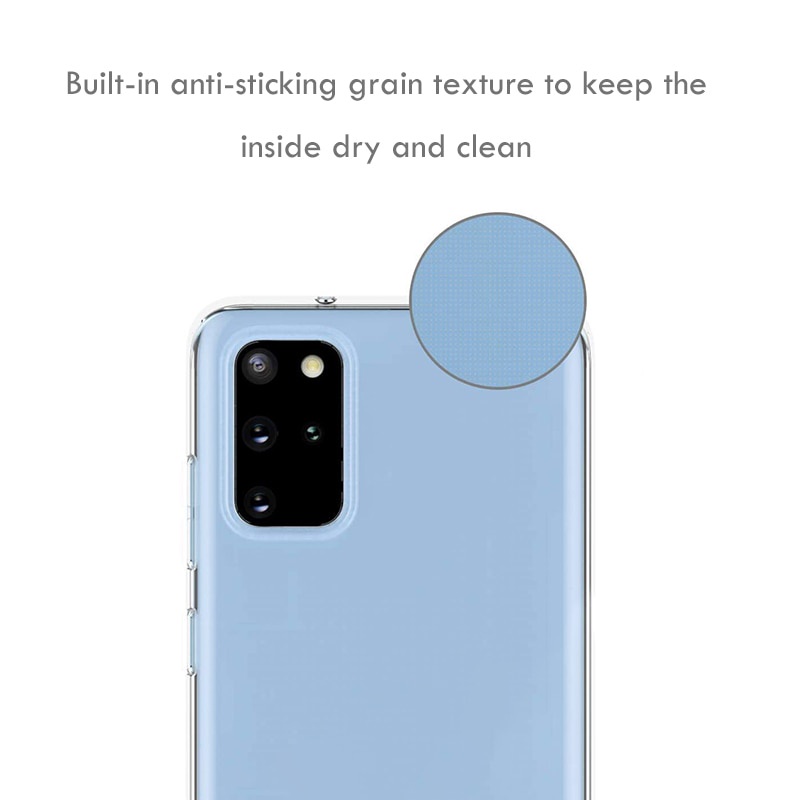 Ốp điện thoại silicon mềm trong suốt siêu mỏng cho Samsung S21 S20 S10 S9 S8 S7 Egde Plus Note 20 10 9 8