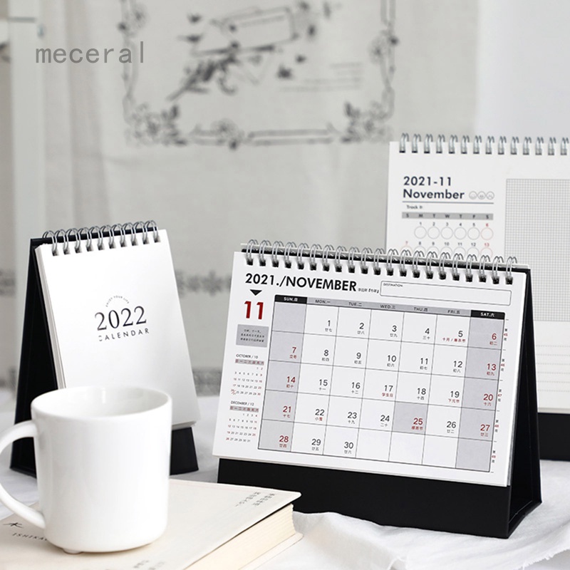 Lịch Để Bàn 2021-2022 Thiết Kế Đơn Giản Tiện Dụng