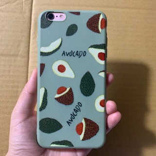 Ốp lưng thời trang quả bơ cho iphone 6/6s/ 6 plus/ 7 plus/ 8 plus/ x/ xs/ xs max