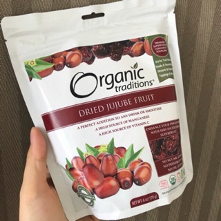 [Organic Traditions] Táo đỏ hữu cơ 340g
