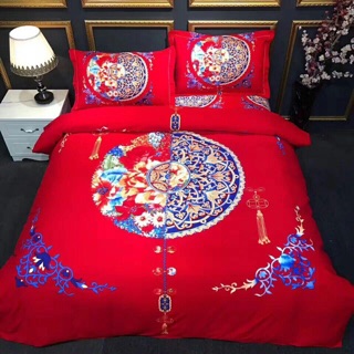 Chăn ga lụa sơn mài