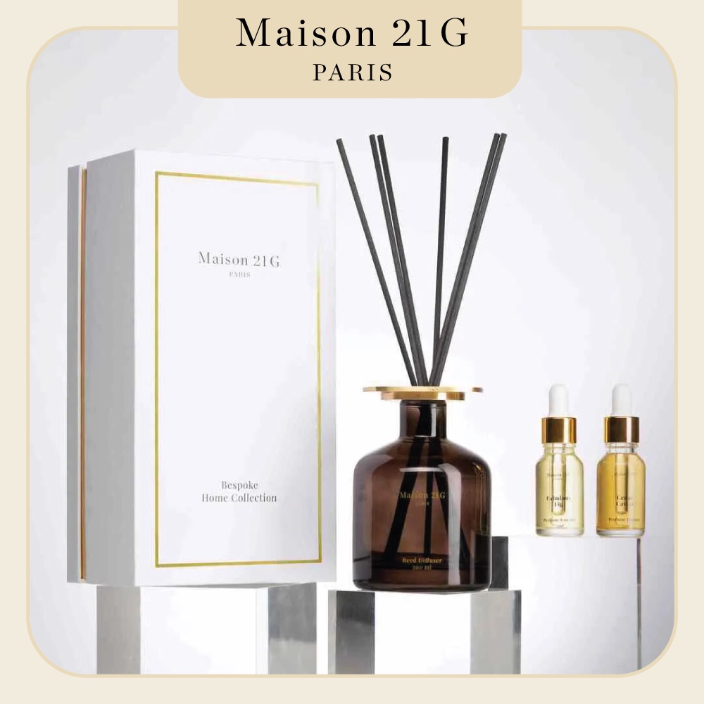 Bộ khuếch tán tinh dầu Maison 21G Reed Diffuser - Mix mùi