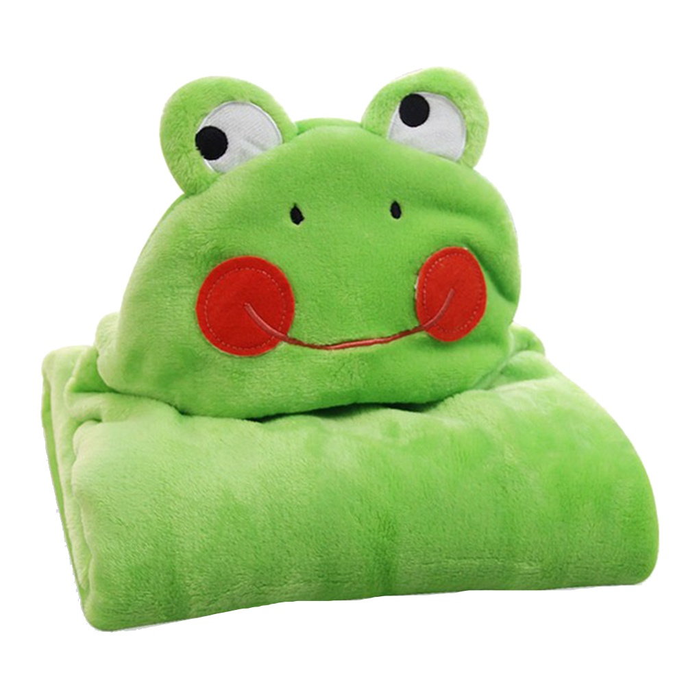 Khăn choàng tắm có mũ trùm đầu giữ ấm mùa đông cho bé