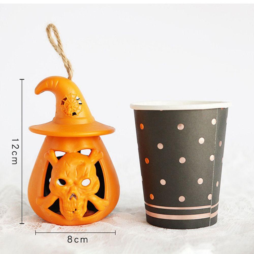 Ellaub Đèn led Hình Quả Bí Ngô Trang Trí Tiệc halloween