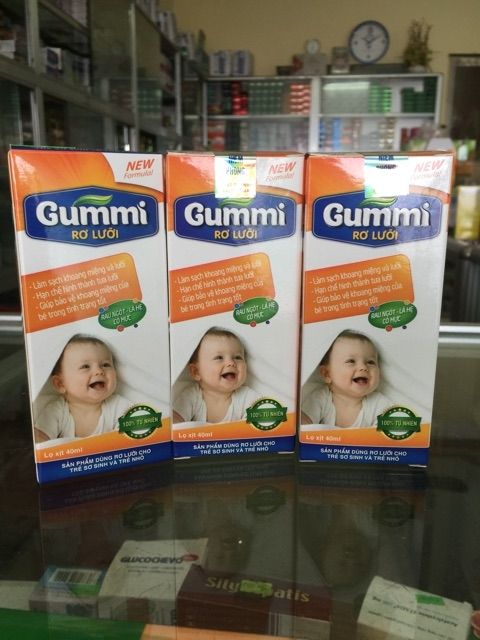 Xịt rơ lưỡi thảo dược Gummi