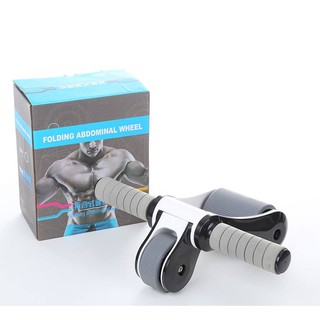 Con lăn tập bụng 2 bánh Folding Abdominal Wheel