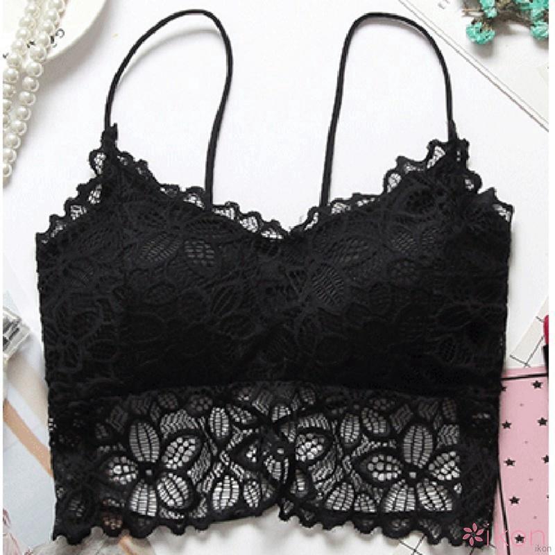 Áo ngực nữ có mút đệm chéo dây lưng thời trang