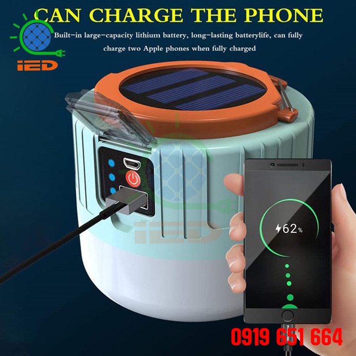 Đèn bulb năng lượng mặt trời 50W