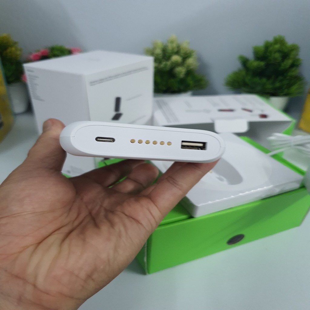 Sạc dự phòng không dây kiêm đế sạc không dây 10000 mah Belkin 2in1 sạc nhanh iphone android airpods 3astore