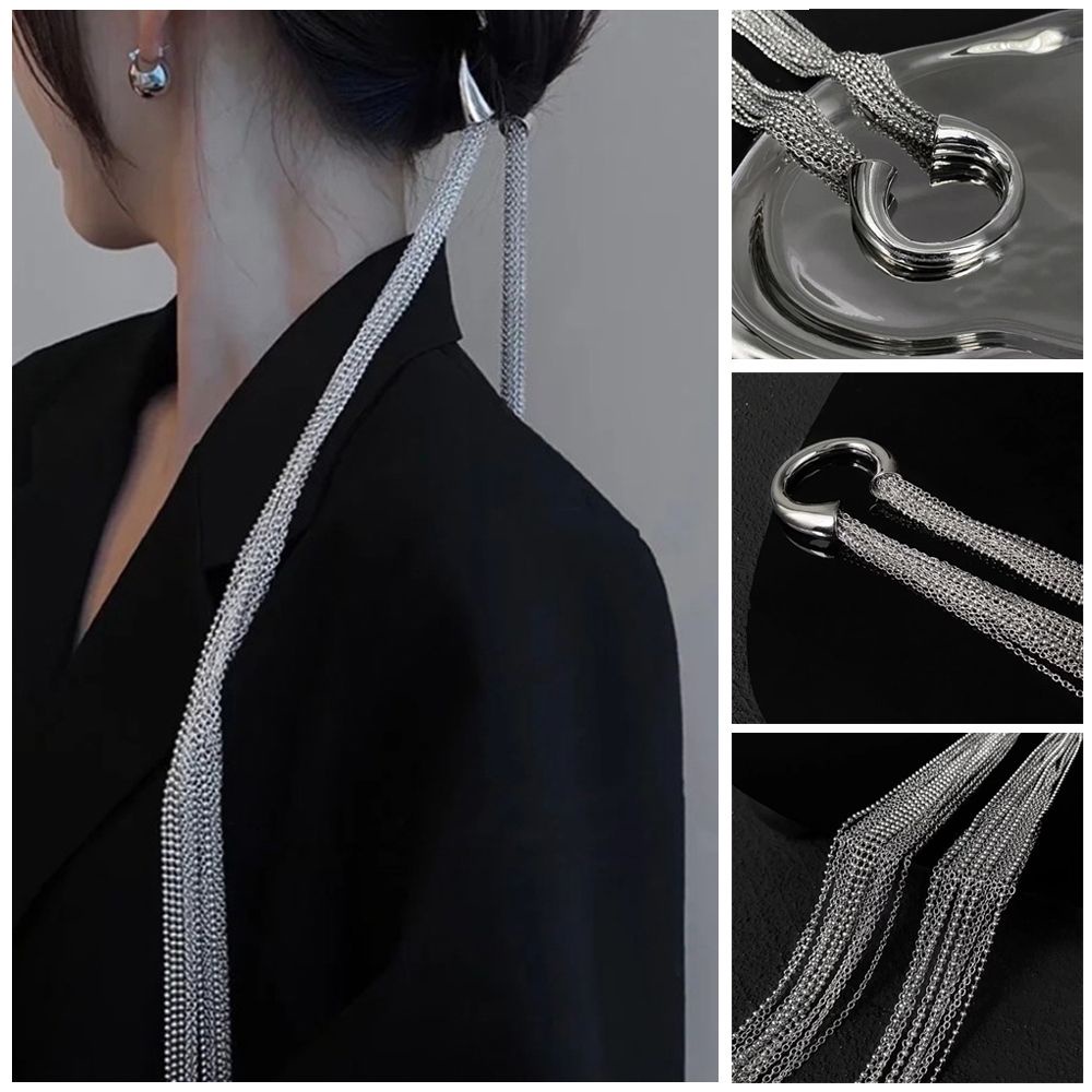 Kẹp tóc tua rua dài phong cách cổ điển thời trang