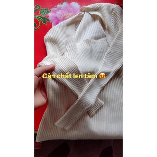 ÁO LEN TĂM CỔ VUÔNG HOT HIT