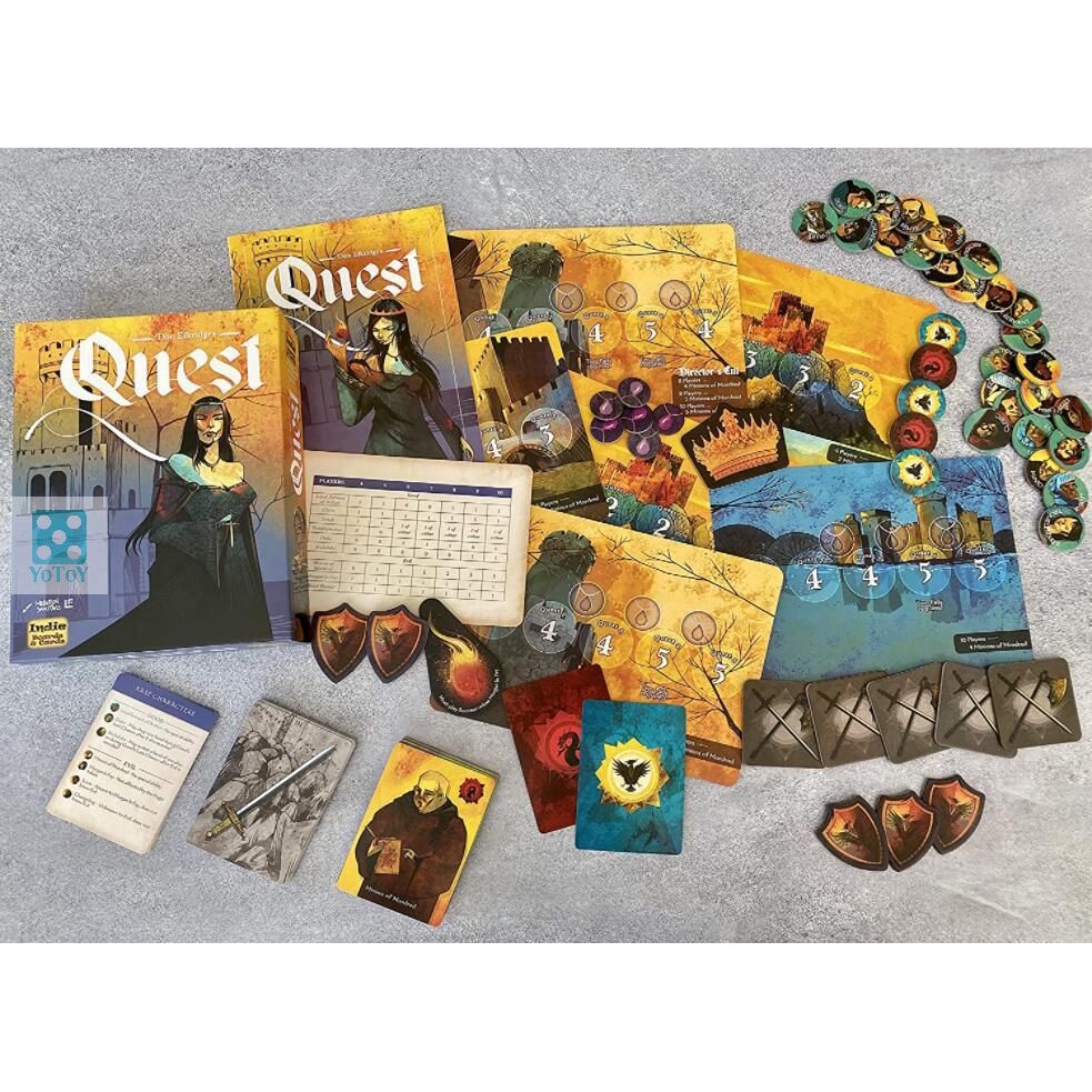 Trò chơi Quest – phiên bản khác của Avalon