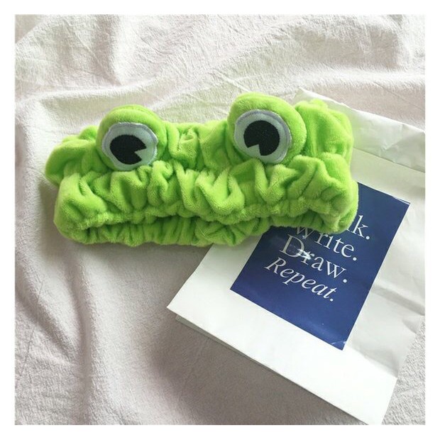 Băng Đô Hình Ếch Xanh Phong Cách Hàn Quốc Đáng Yêu Ngộ Nghĩnh