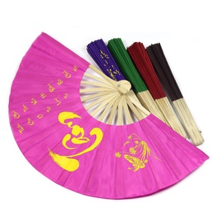 Quạt lụa thư pháp loại 1 không mùi