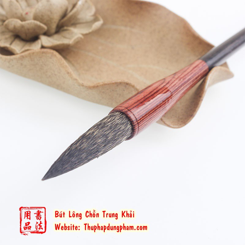 Bút lông thư pháp lông chồn trung khải
