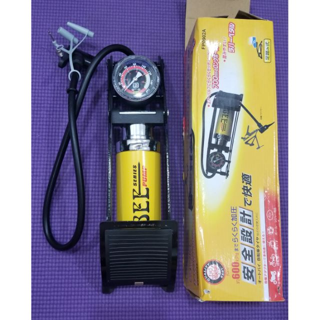 Bơm Xe Bee FP0902A 1 Ống Cao Cấp Nhỏ Gọn Tiện Dụng