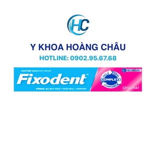 Keo dán hàm răng giả Fixodent - Hộp 68g