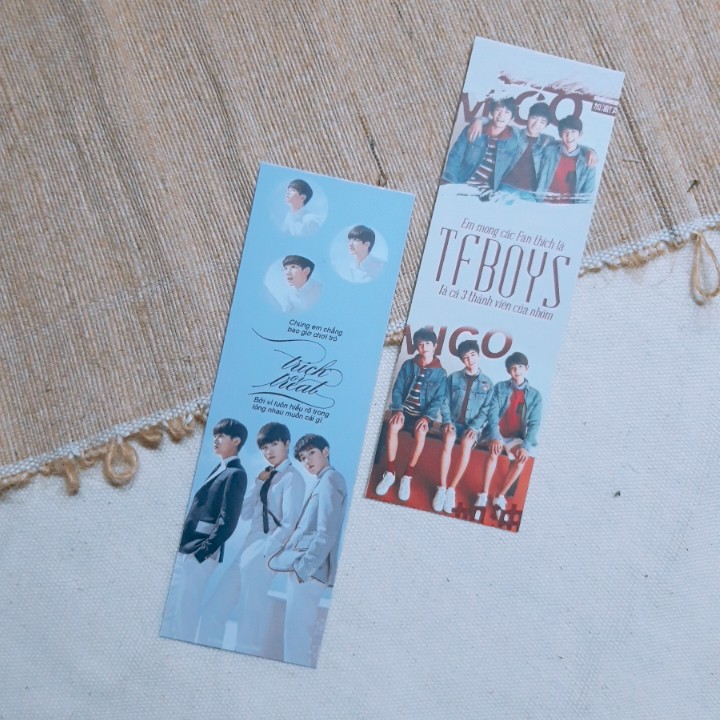 500 tấm Bookmark/Photostrip in offset siêu rẻ