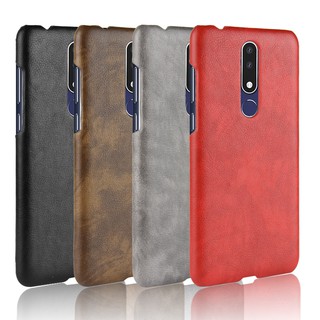 Ốp điện thoại pu cứng 6.0inch cho nokia 3.1 plus