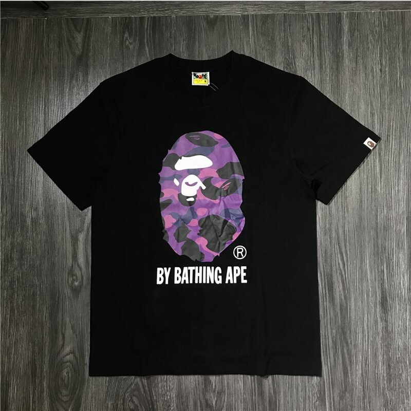 Áo thun Bape cotton ngắn tay unisex size m-3xl